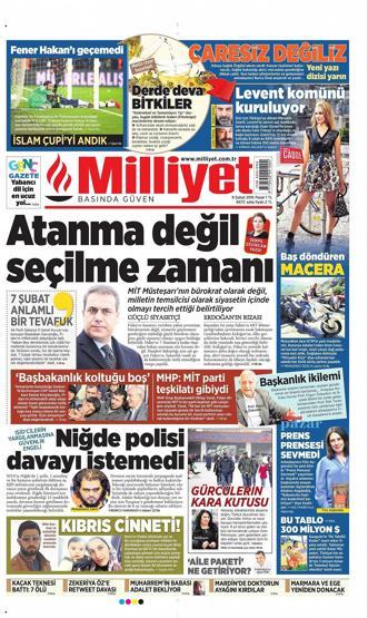 Gazete manşetleri (08.02.2015)