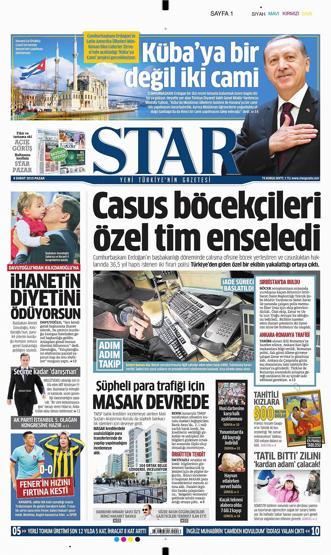 Gazete manşetleri (08.02.2015)