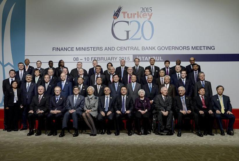 G20de aile fotoğrafı