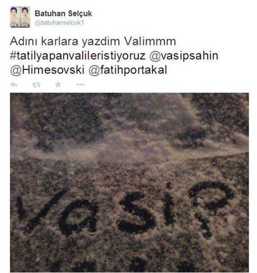 Okullar tatil oldu sosyal medya yıkıldı