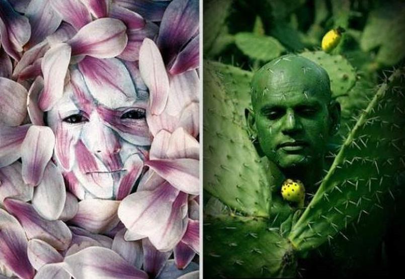 Müthiş vücut boyamaları
