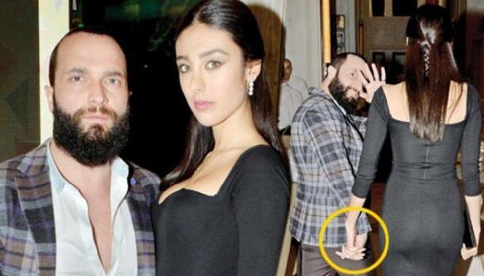 Berkay sevgilisi ile el ele