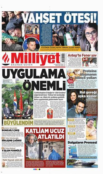 Gazete manşetleri (15-02-2015)
