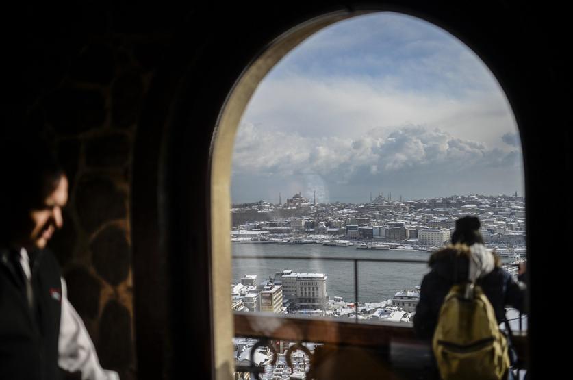 İstanbul beyaza büründü