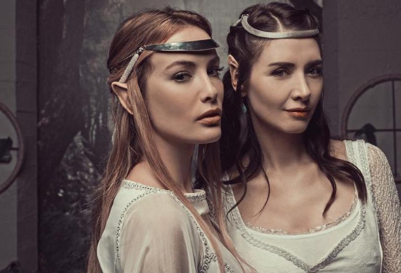 Nefise Karatay ve Gamze Özçelik “Elf” oldu