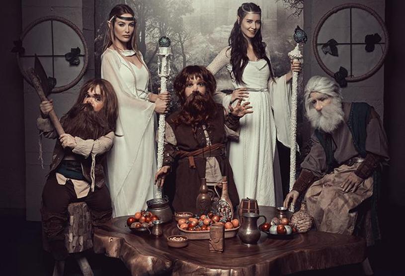 Nefise Karatay ve Gamze Özçelik “Elf” oldu