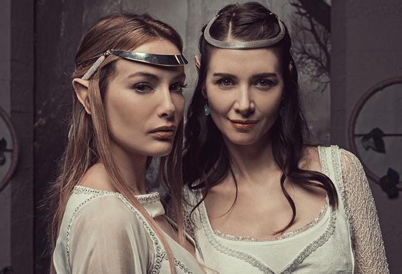 Nefise Karatay ve Gamze Özçelik “Elf” oldu