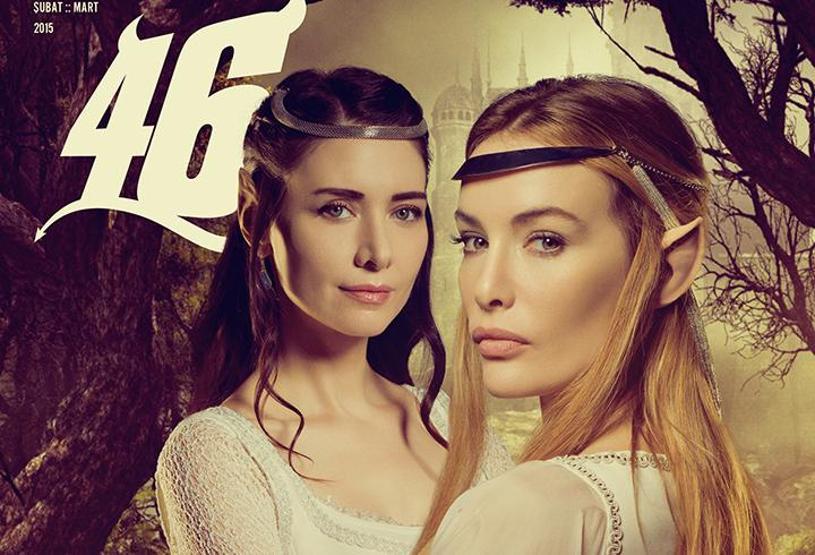 Nefise Karatay ve Gamze Özçelik “Elf” oldu