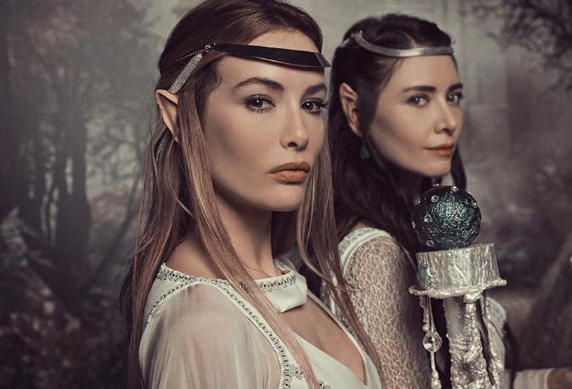 Nefise Karatay ve Gamze Özçelik “Elf” oldu