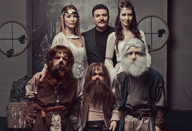 Nefise Karatay ve Gamze Özçelik “Elf” oldu