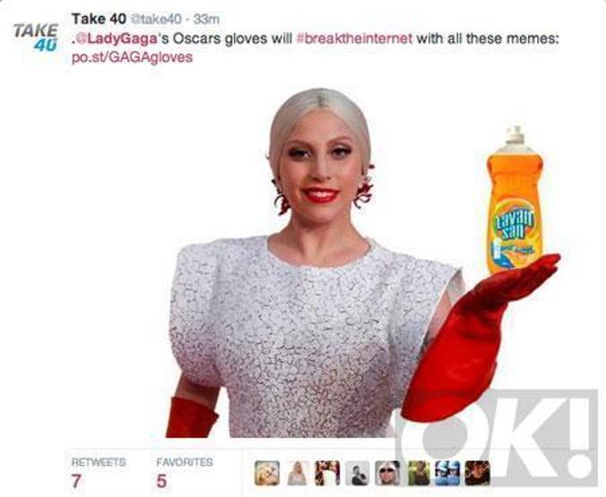 Lady Gaga eldivenleriyle alay konusu oldu