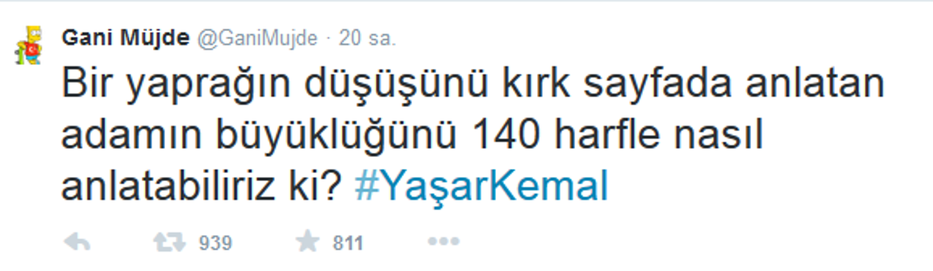 Ünlüler Yaşar Kemal‘e böyle veda etti