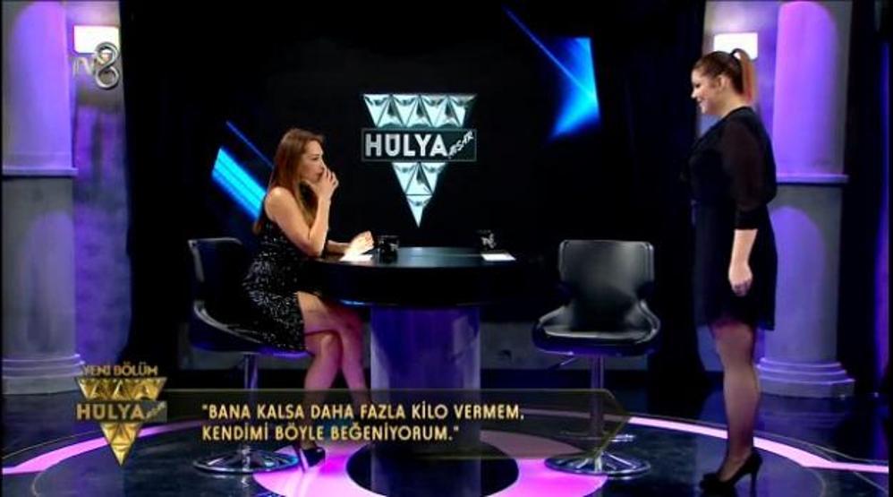 Pelin Öztekin kilo verme sırlarını Hülya Avşara anlattı