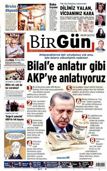 Gazete manşetleri (06.03.2015)