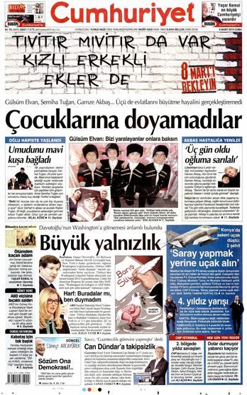 Gazete manşetleri (06.03.2015)