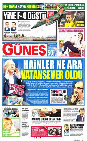 Gazete manşetleri (06.03.2015)