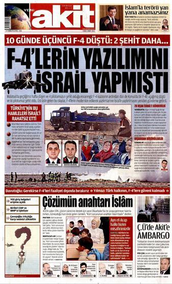 Gazete manşetleri (06.03.2015)