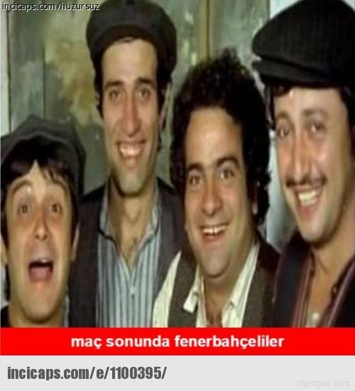 Fenerbahçe - Galatasaray derbisi capsleri