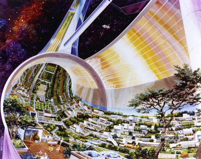 70li yıllarda NASA Uzay İstasyonu konseptleri