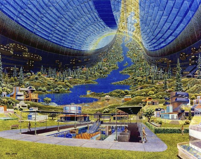 70li yıllarda NASA Uzay İstasyonu konseptleri
