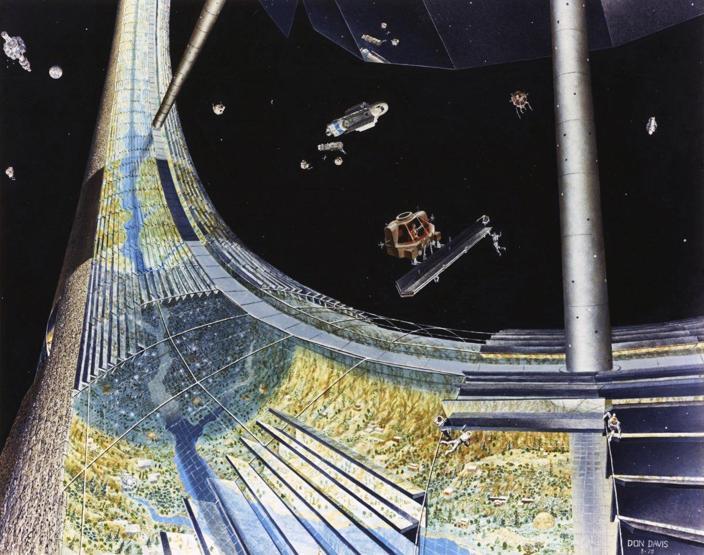 70li yıllarda NASA Uzay İstasyonu konseptleri