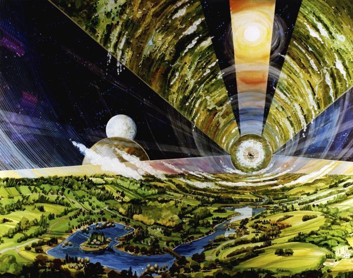 70li yıllarda NASA Uzay İstasyonu konseptleri