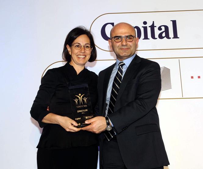 Capital dergisi 2014ün En Beğenilen Şirketlerini açıkladı