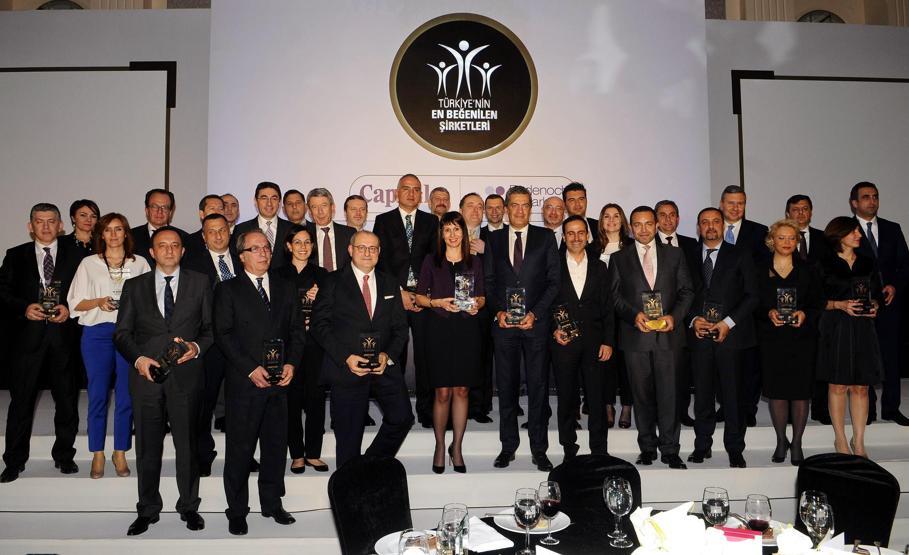 Capital dergisi 2014ün En Beğenilen Şirketlerini açıkladı