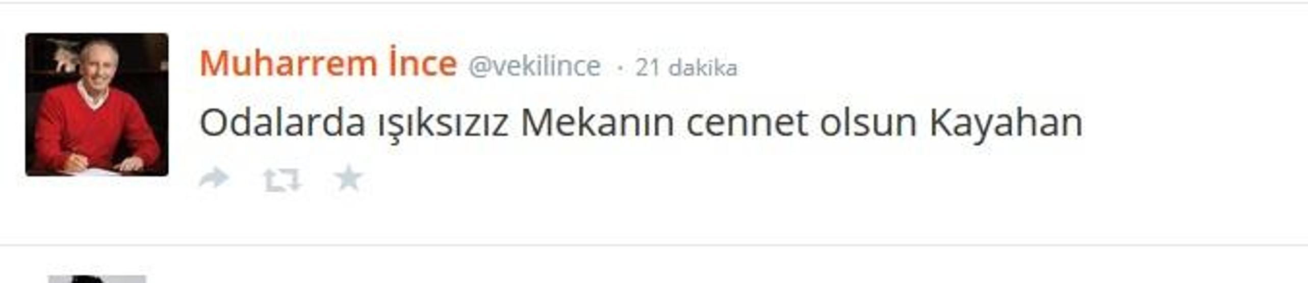 Kayahanın ardından ne dediler