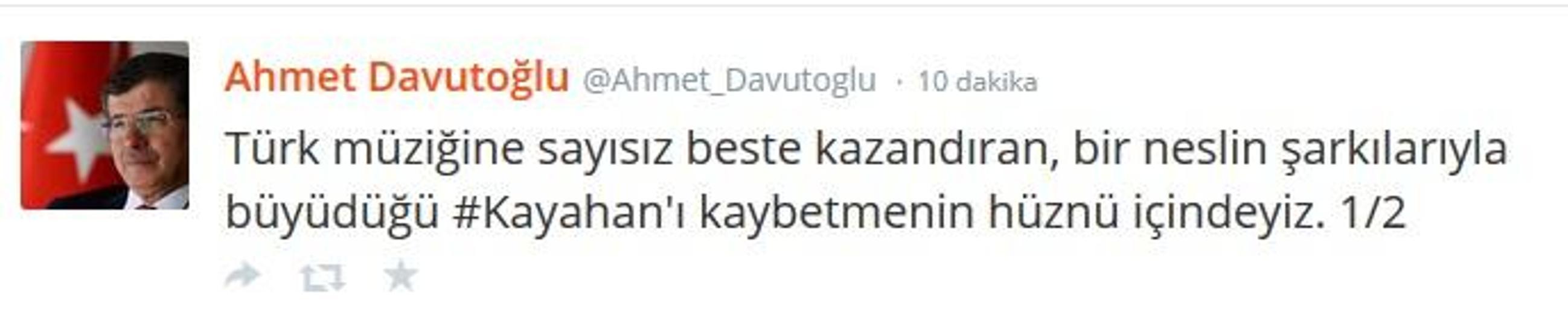 Kayahanın ardından ne dediler