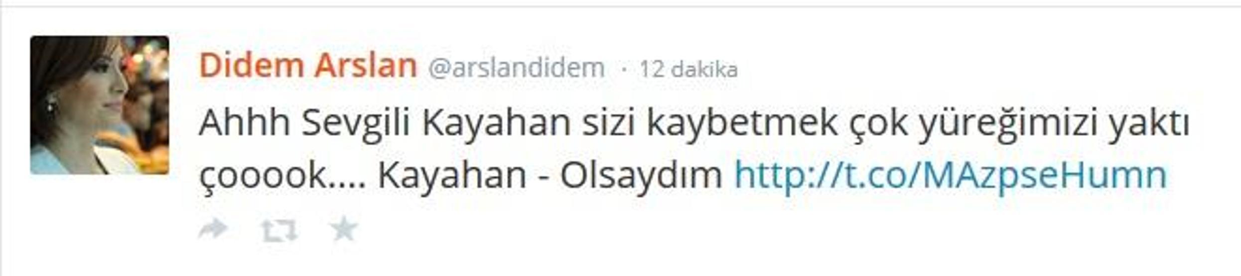 Kayahanın ardından ne dediler