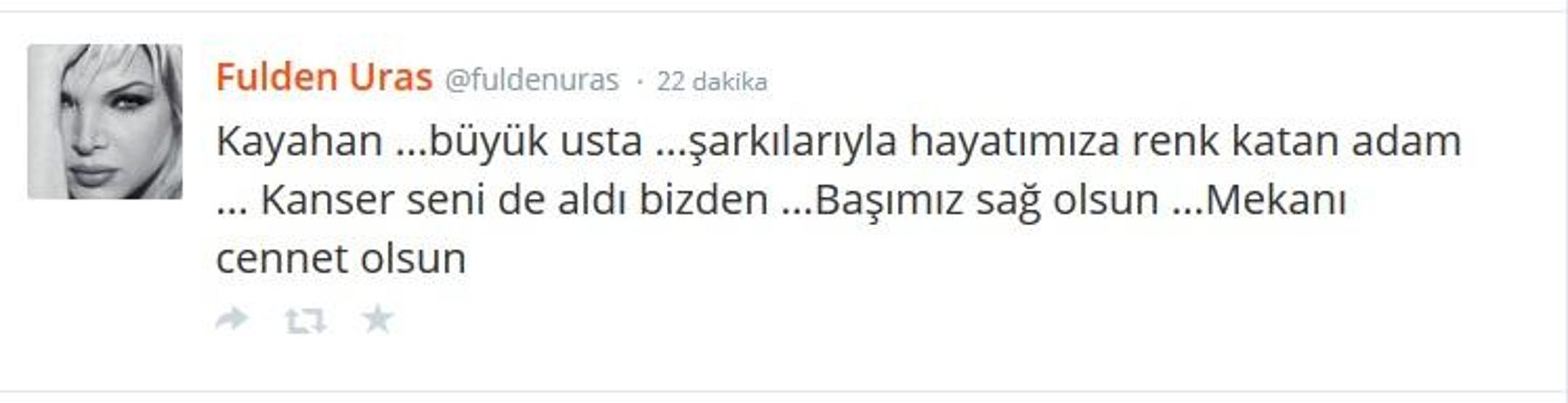 Kayahanın ardından ne dediler