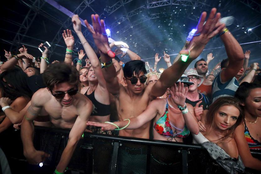 Coachella Festivalinde renkli görüntüler