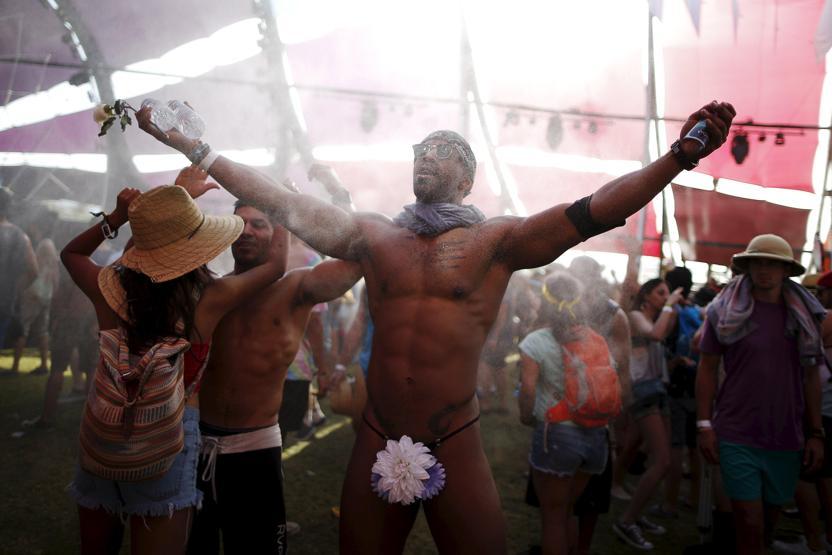 Coachella Festivalinde renkli görüntüler