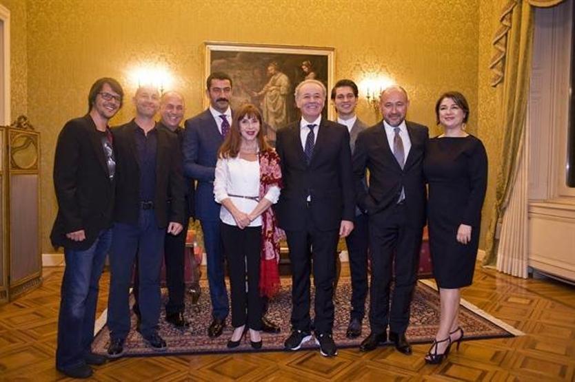 Roma Türk Film Festivalinde ünlüler geçidi