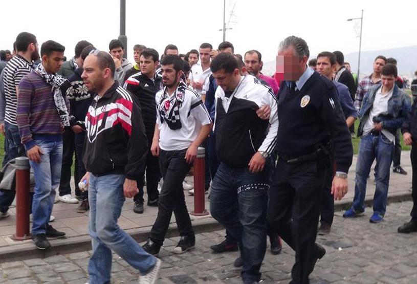 Beşiktaş - Fenerbahçe taraftar kavgası: 2 yaralı