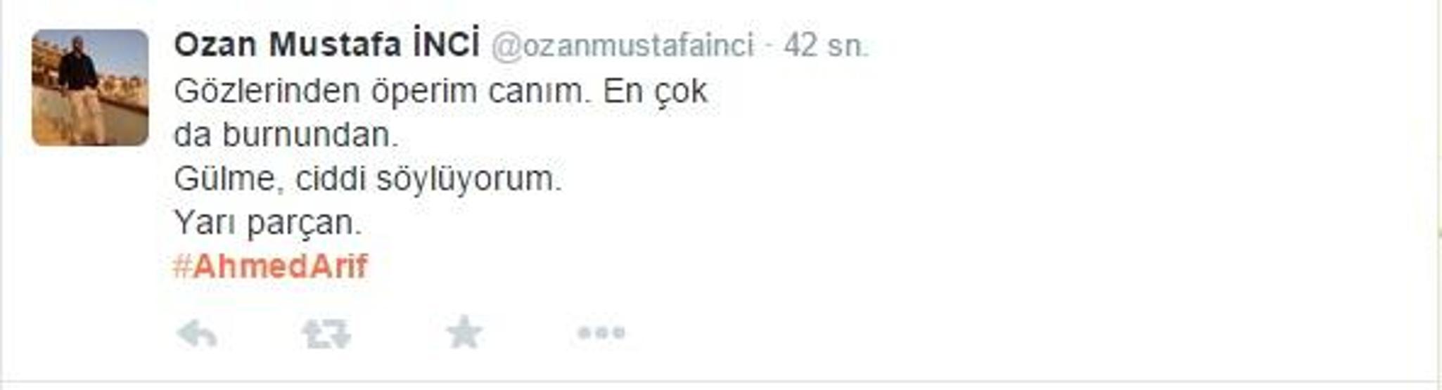 Ahmed Arif unutulmadı