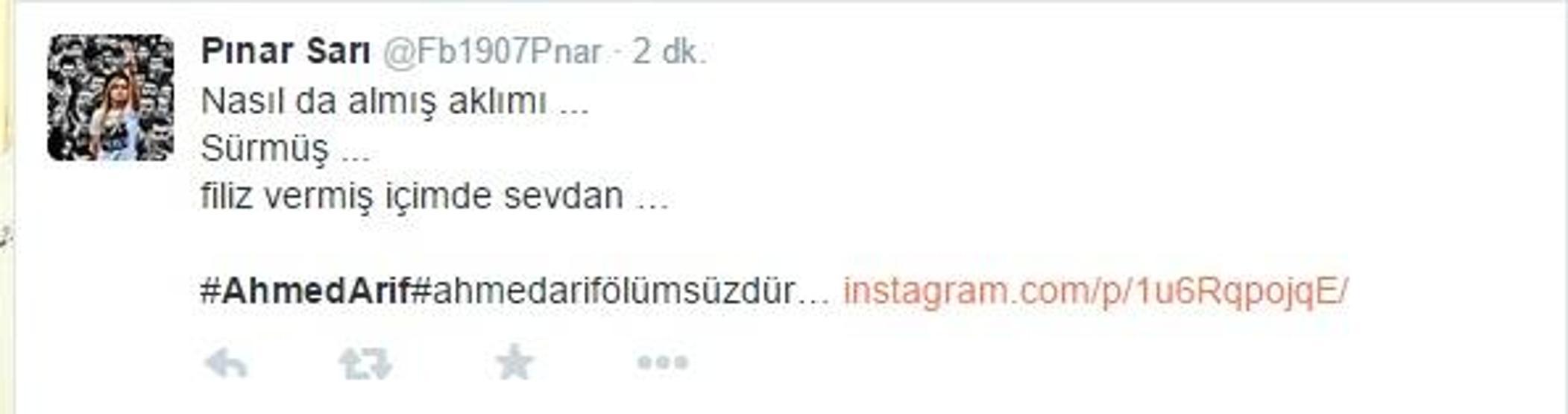 Ahmed Arif unutulmadı