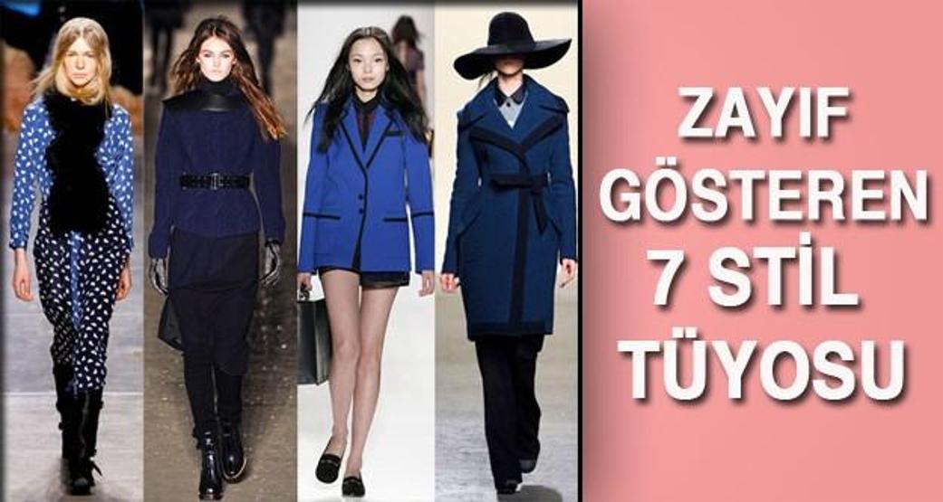Zayıf görünmek için bunları yapın