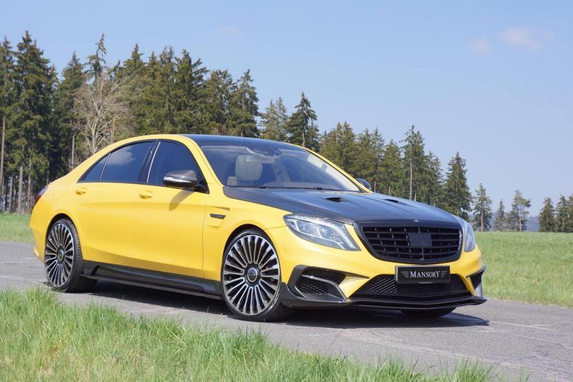 Mansory yaptı yapacağını