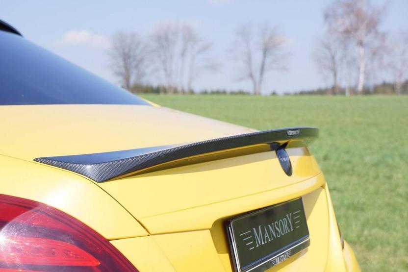 Mansory yaptı yapacağını