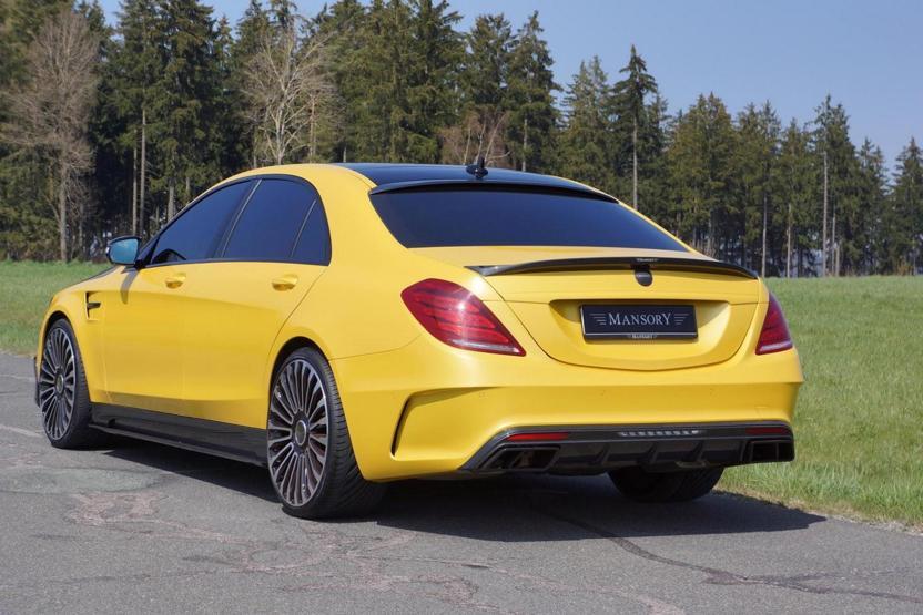 Mansory yaptı yapacağını