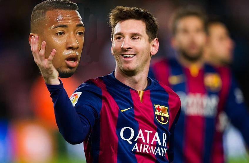 Messi, Boatengi rezil etti capsler coştu