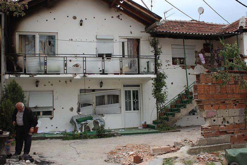Çatışmalarda Makedonyanın Kumanova kenti savaş alanına döndü
