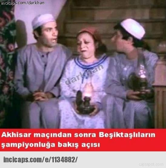 Akhisar Belediyespor - Beşiktaş maçı capsleri