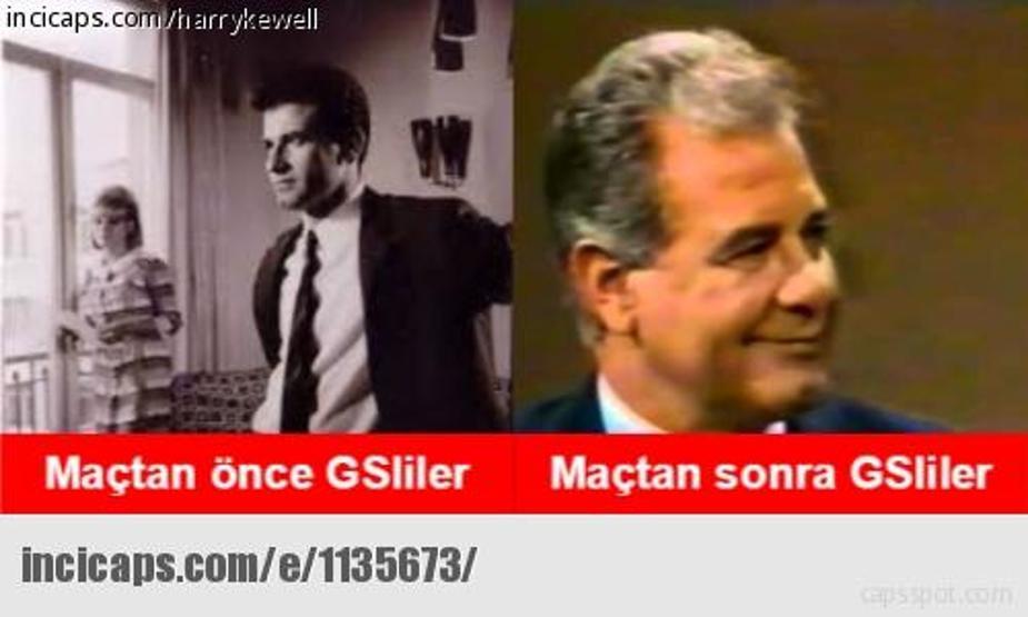 Galatasaray - Gençlerbirliği maçı capsleri