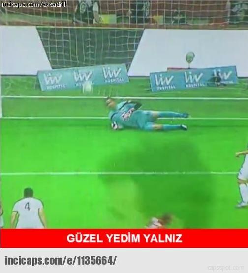 Galatasaray - Gençlerbirliği maçı capsleri