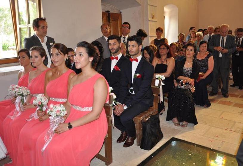 Tarihi kilisede yıllar sonra ilk nikah