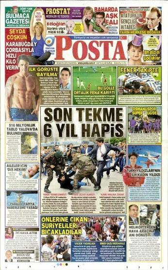 Günün gazete manşetleri (19 Mayıs 2015)