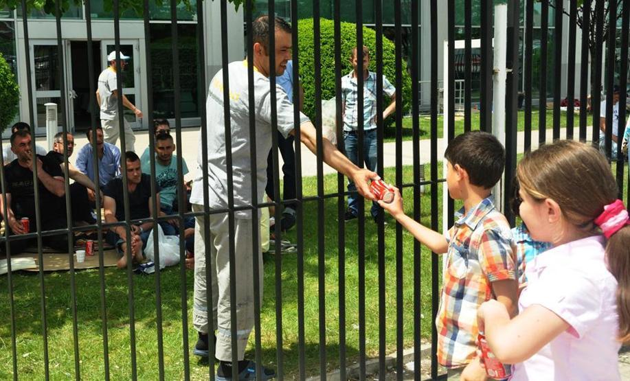 Fotoğraflarla Bursadaki otomotiv işçilerinin eylemi